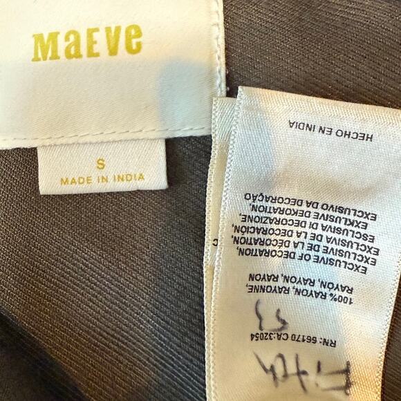 Anthropologie Maeve small Arwa sequin button up shirt blouse TLS2 2764 - Picture 4 of 11